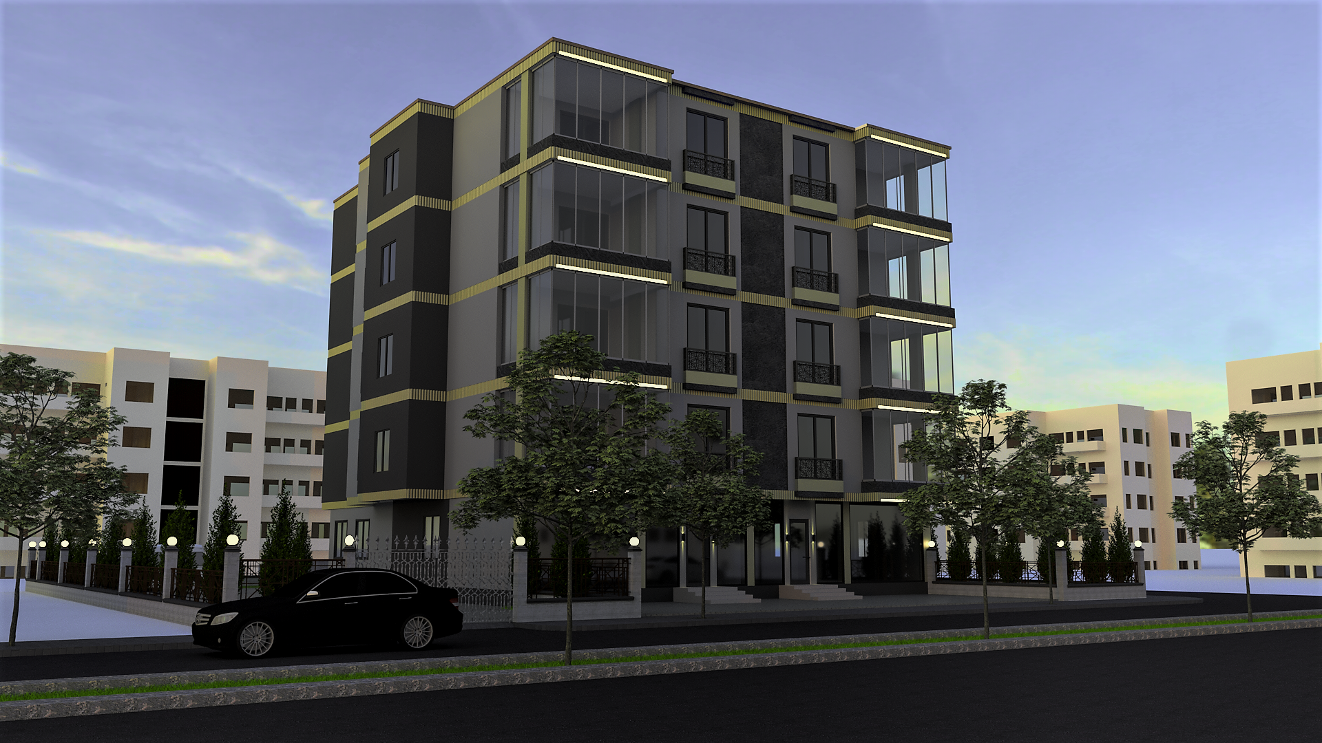 BİNA DIŞ CEPHE TASARIMI